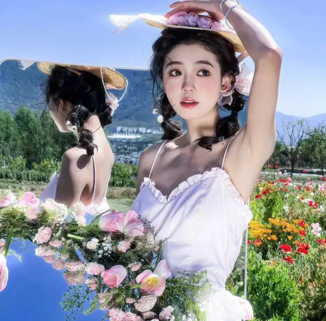 屋中美人